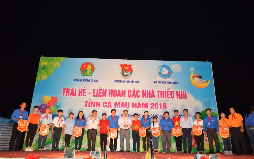 Trại hè - Liên hoan các Nhà Thiếu nhi tỉnh Cà Mau năm 2018