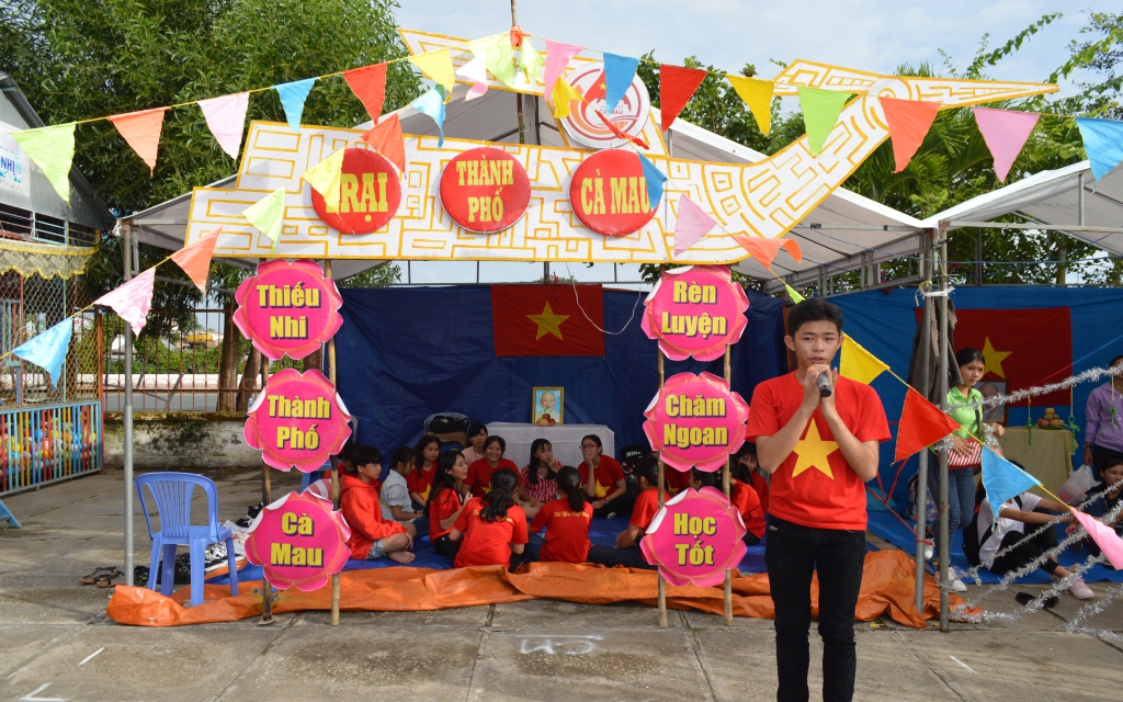 Trại hè - Liên hoan các Nhà Thiếu nhi tỉnh Cà Mau năm 2018