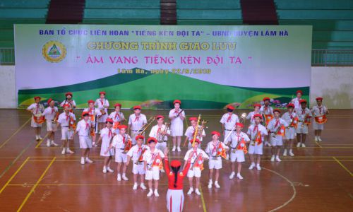 Tham gia Liên hoan “Tiếng kèn Đội ta” khu vực phía Nam lần thứ VII, năm 2016 tại Lâm Đồng