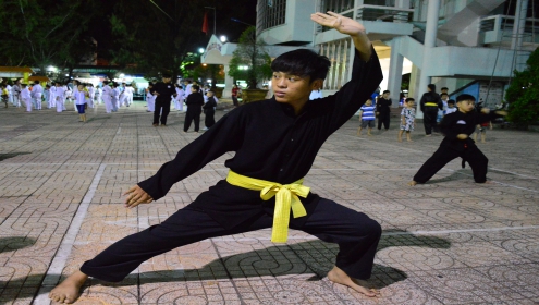 Lê Trần Đăng – Niềm đam mê với võ thuật