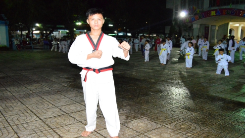 Phan Thành Tấn – Tấm gương sáng môn võ Taekwondo