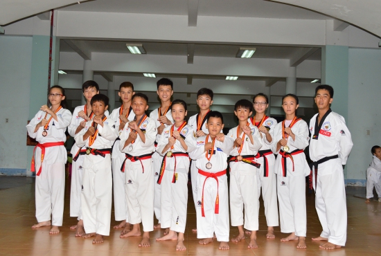 CLB Taekwondo Nhà Thiếu nhi tỉnh tham gia Giải Trẻ, Vô địch Taekwondo các CLB tỉnh Cà Mau 2017.
